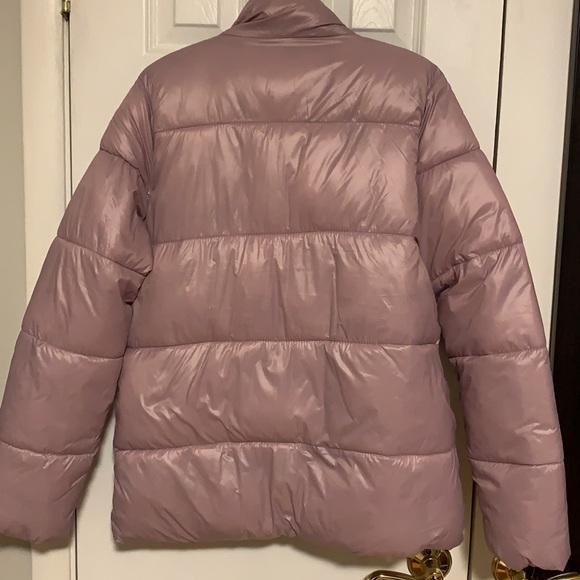 Old Navy cozy violet puffer jacket - Picture 4 of 6